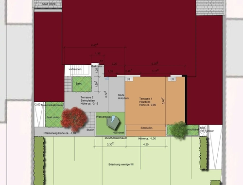 Plan für eine Außenanlage #2